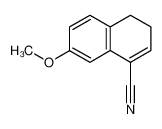 7-methoxy-3,4-dihydronaphthalene-1-carbonitrile 158365-53-8