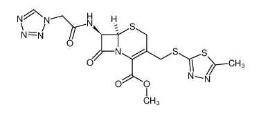 79239-19-3 structure, C15H16N8O4S3