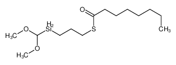 S-[3-(dimethoxymethylsilyl)propyl] octanethioate 828241-23-2