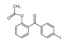 2-(4-碘苯甲酰基)苯基乙酸酯