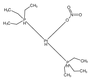 trans-hydrido(nitrato)bis(triethylphosphine)platinum(II) 19582-28-6