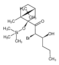 325483-20-3 (2R,3S)-2-bromo-3-hydroxy-1-((1R,2R,4R)-1,7,7-trimethyl-2-((trimethylsilyl)oxy)bicyclo[2.2.1]heptan-2-yl)hexan-1-one