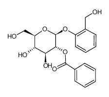 2-(羟基甲基)苯基 beta-D-吡喃葡萄糖苷 2-苯甲酸酯