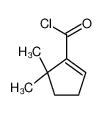 5,5-dimethylcyclopentene-1-carbonyl chloride 154222-76-1