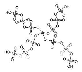 12027-12-2 [mu12-[元硅酸基]]二十四-mu-氧代十二氧代十二碳-钼酸