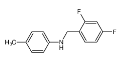 N-(2,4-difluorobenzyl)-4-methylaniline 127598-67-8