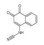 10148-21-7 (3,4-dioxonaphthalen-1-yl)cyanamide