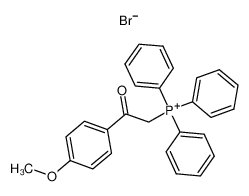 17614-89-0 (2-(4-methoxyphenyl)-2-oxoethyl)triphenylphosphonium bromide