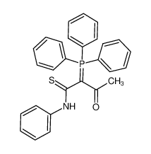 [(acetyl)(phenylthiocarbamoyl)methylene]triphenylphosphorane 256479-66-0