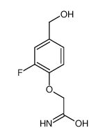 2-[2-fluoro-4-(hydroxymethyl)phenoxy]acetamide 875894-78-3