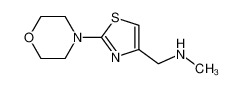 4-[(甲基氨基)甲基]-2-吗啉-1,3-噻唑