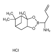 (aR,3aS,4S,6S,7aR)-六氢-3a,5,5-三甲基-a-2-丙烯基-4,6-甲桥-1,3,2-苯并二氧硼烷-2-甲胺盐酸盐