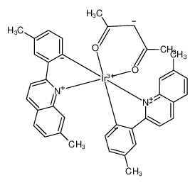 Iridium, bis[4-methyl-2-(7-methyl-2-quinolinyl-κN)phenyl-κC](2,4-pentanedionato-κO2,κO4)-