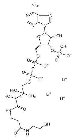 辅酶A三锂盐