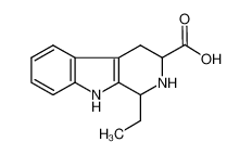 1-乙基-2,3,4,9-四氢-1H-beta-咔啉-3-羧酸