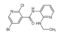 5-溴-2-氯-n-[2-(乙氨基)-3-吡啶基]-3-吡啶羧胺