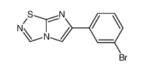 6-(3-bromophenyl)imidazo[1,2-d][1,2,4]thiadiazole