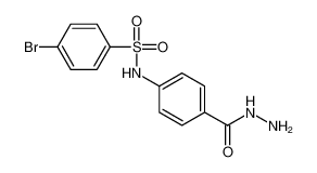 59256-25-6 structure, C13H12BrN3O3S