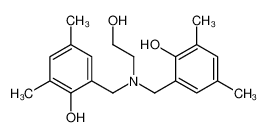 2-[[(2-hydroxy-3,5-dimethylphenyl)methyl-(2-hydroxyethyl)amino]methyl]-4,6-dimethylphenol 118328-21-5