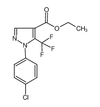 1-(4-氯苯基)-5-三氟甲基-1H-吡唑-4-羧酸乙酯