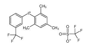 [3-(三氟甲基)苯基](2,4,6-三甲基苯基)碘鎓三氟甲烷磺酸盐