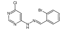 o-bromobenzaldehyde (6-chloro-4-pyrimidinyl)hydrazone 1254710-05-8