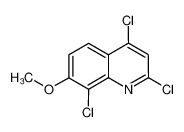 2,4,8-trichloro-7-methoxyquinoline 893620-26-3