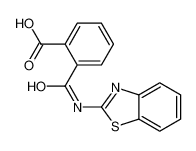 2-(1,3-benzothiazol-2-ylcarbamoyl)benzoic acid 19357-13-2