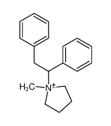1-(1,2-diphenylethyl)-1-methylpyrrolidin-1-ium