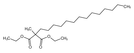 methyl-tetradecyl-malonic acid diethyl ester 114289-75-7