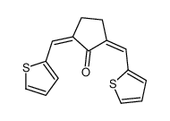 (2Z,5E)-2,5-bis(thiophen-2-ylmethylidene)cyclopentan-1-one 176957-55-4