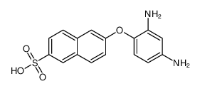 6-(2,4-diaminophenoxy)naphthalene-2-sulfonic acid 6357-92-2