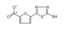 5-(5-nitrofuran-2-yl)-3H-1,3,4-thiadiazole-2-thione 16865-27-3