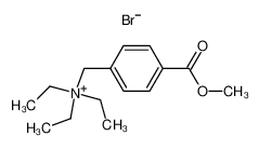 p-methoxycarbonylbenzyltriethylammonium bromide 80992-76-3