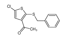 1-(2-(苄基硫代)-5-氯噻吩-3-基)乙酮