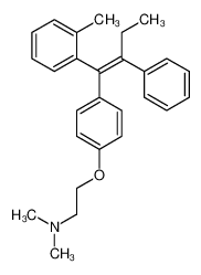 N,N-dimethyl-2-[4-[1-(2-methylphenyl)-2-phenylbut-1-enyl]phenoxy]ethanamine 97150-96-4