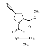487048-28-2 顺式-N-BOC-4-氰基-L-脯氨酸甲酯