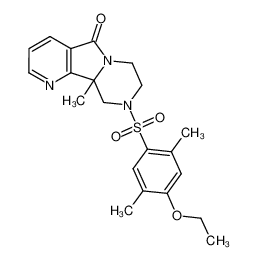 1387569-68-7 structure, C21H25N3O4S