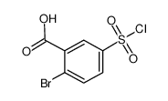 2-bromo-5-chlorosulfonylbenzoic acid 3285-31-2