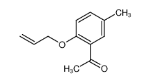 1-(2-allyloxy-5-methyl-phenyl)-ethanone 108293-71-6