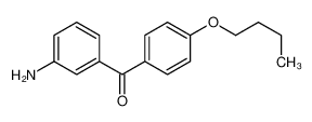 (3-aminophenyl)-(4-butoxyphenyl)methanone 62261-27-2