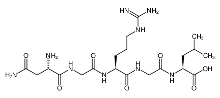 L-Leucine, L-asparaginylglycyl-L-arginylglycyl-