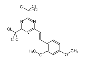 2-(2,4-二甲氧基苯乙烯基)-4,6-双(三氯甲基)-1,3,5-三嗪