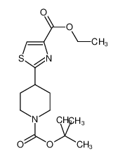 4-[4-(乙氧羰酰)-1,3-噻唑-2-YL]四氢-1(2H)-吡啶羧酸叔丁酯