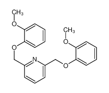 2,6-bis[(2-methoxyphenoxy)methyl]pyridine 66433-99-6