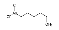 64049-22-5 structure, C6H13AsCl2