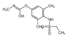 [4-(ethylsulfonylamino)-3,5-dimethylphenyl] N-methylcarbamate 64748-21-6