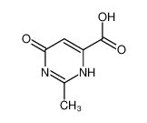 2-methyl-4-oxo-1H-pyrimidine-6-carboxylic acid 34415-10-6
