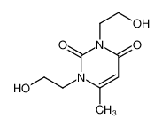 1,3-bis(2-hydroxyethyl)-6-methylpyrimidine-2,4-dione 20551-21-7