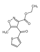 ethyl 5-methyl-4-[(2-thienyl)carbonyl]-isoxazole-3-carboxylate 526200-68-0